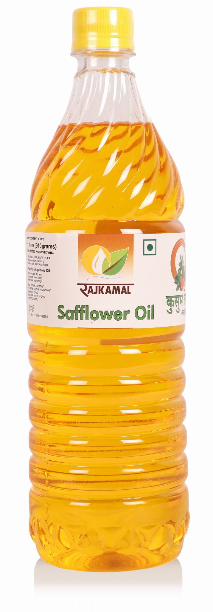 Natural Safflower Oil - 1 Litre