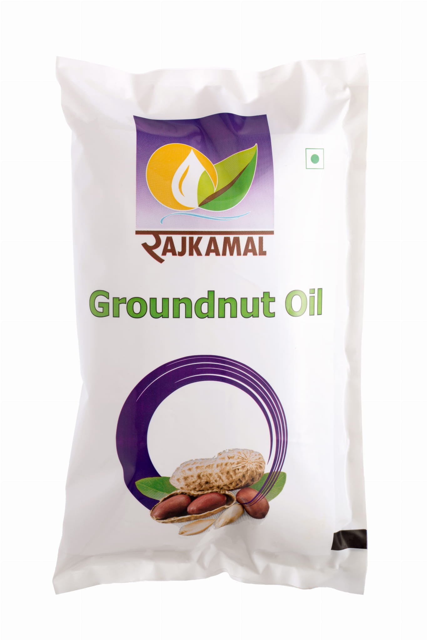 Natural Groundnut Oil - 1 Litre Pouch