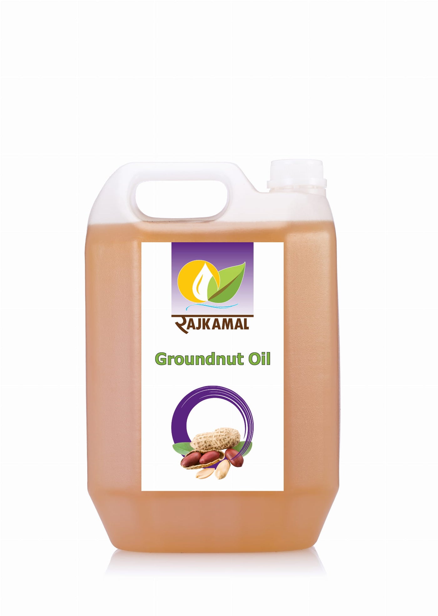 Natural Groundnut Oil - 5 Litres Can